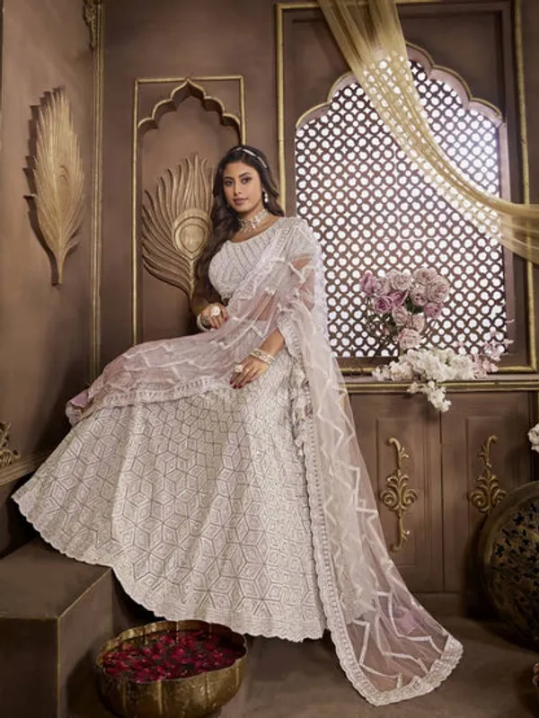 New_Semi_Stitiched_Bridal_Lehenga_Choli