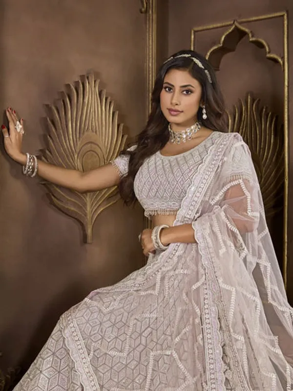 New_Semi_Stitiched_Bridal_Lehenga_Choli