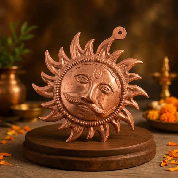 100%__Copper_Vastu_Surya_Wall_Hanging