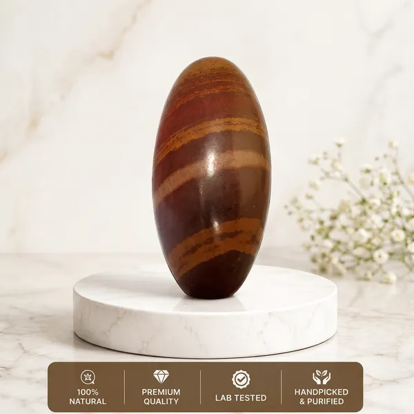 Brown_Natural_Narmadeshwar_Stone_Narmadeshwar_Shivling_For_Puja