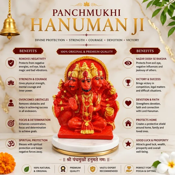 Vastu_Panchmukhi_Balaji__Religious_Idol_For_Puja