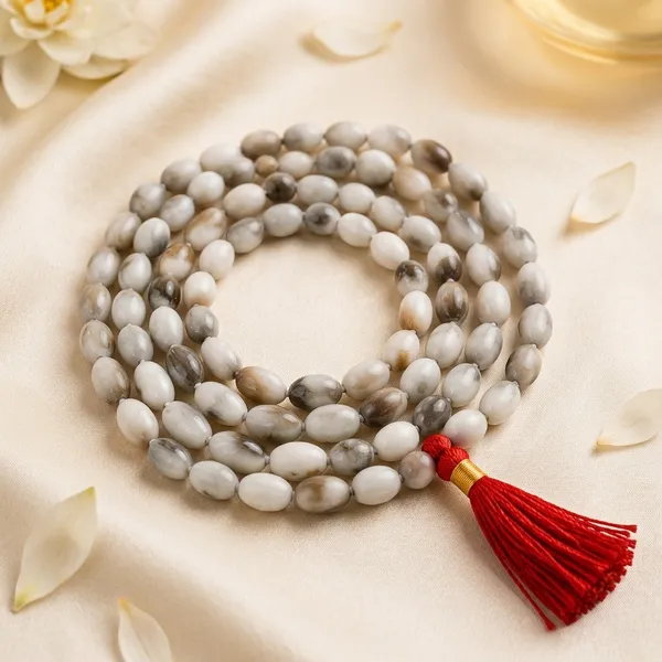 Natural_White_And_Natural_Brown_Natural_Vaijayanti_Seeds_Mala_For_Unisex