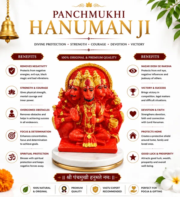Vastu_Panchmukhi_Balaji__Religious_Idol_For_Puja