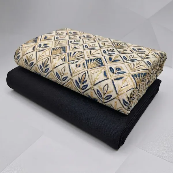 Cotton_Printed_Multicolor_Shirt_And_Pant_Material_For_Men