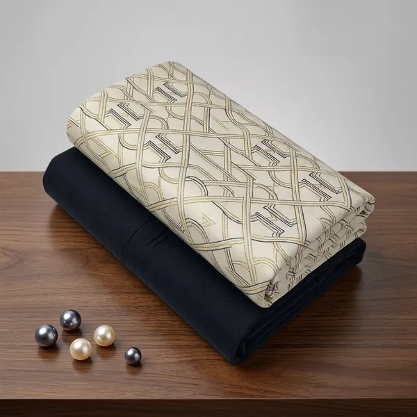Cotton_Printed_Cream_And_Black_Shirt_And_Pant_Material_For_Men