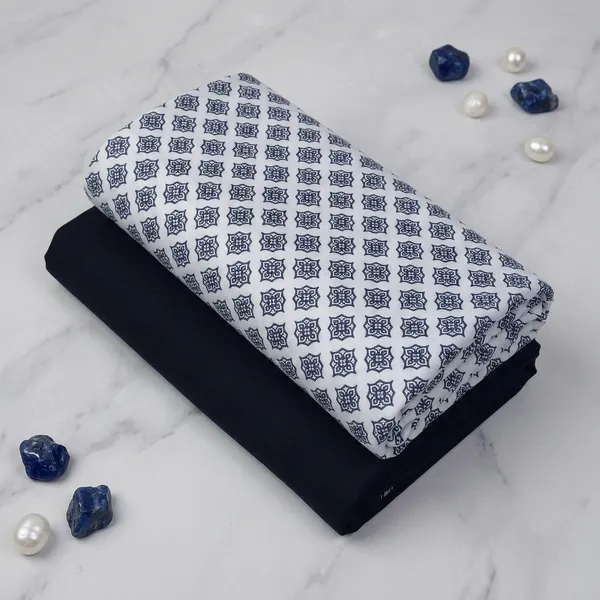 Cotton_Printed_Blue_And_Black_Shirt_And_Pant_Material