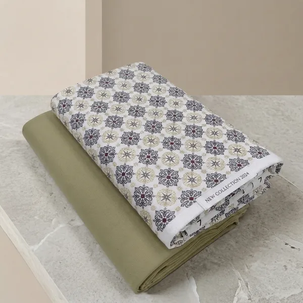 Cotton_Printed_Off_White_And_Beige_Shirt_And_Pant_Material