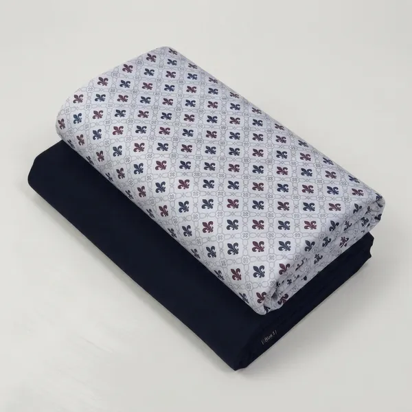 Cotton_Printed_White_And_Black_Shirt_And_Pant_Material_For_Men
