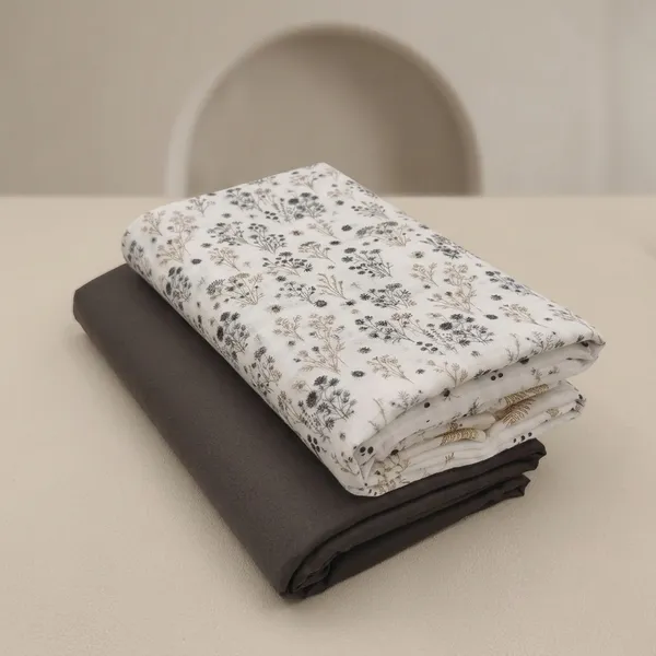 Cotton_Printed_Cream_And_Brown_Shirt_And_Pant_Material
