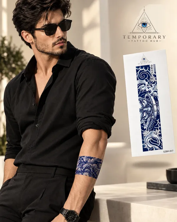 Japanese_Wave_Sword_Temporary_Tattoo_Sticker