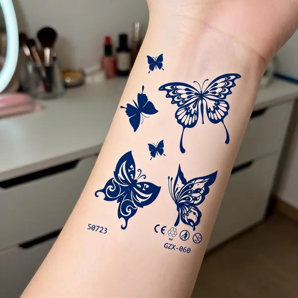 Temporary_Tattoo_Hub_Blue_Paper_Tattoo_Sticker