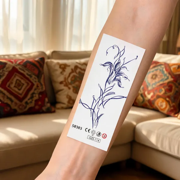 Temporary_Tattoo_Hub_Blue_Paper_Tattoo_Sticker