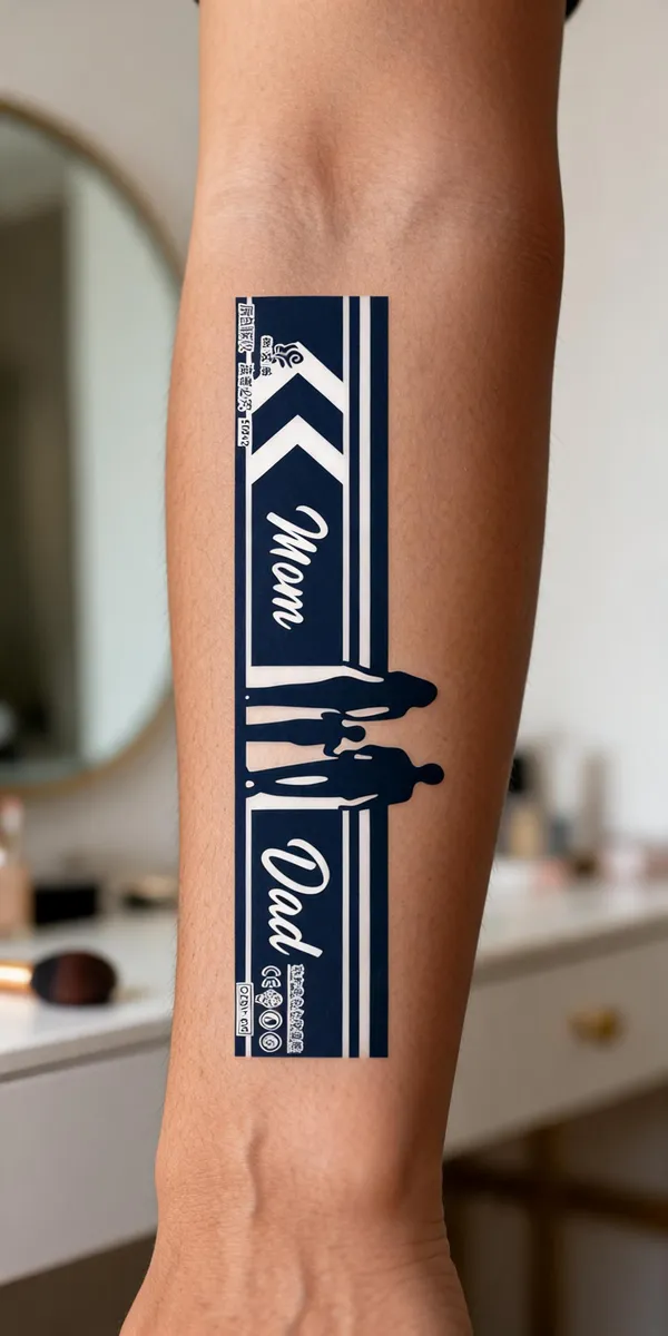 Temporary_Tattoo_Hub_Blue_Band_Temporary_Tattoo_Sticker