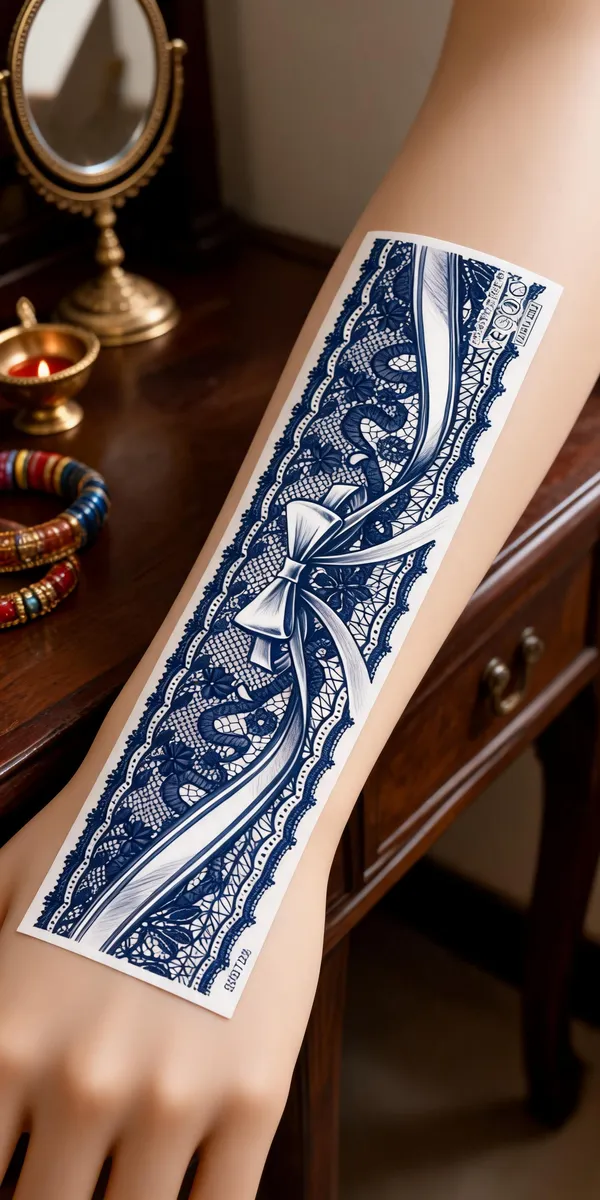Temporary_Tattoo_Hub_Blue_Band_Temporary_Tattoo_Sticker