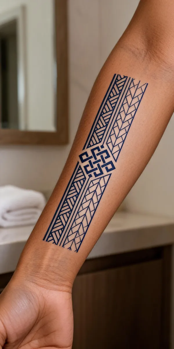 Temporary_Tattoo_Hub_Blue_Band_Temporary_Tattoo_Sticker