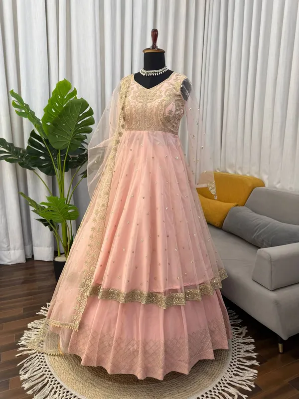 Blush_Pink_Faux_Georgette_Embroidered_Anarkali_Set_For_Women