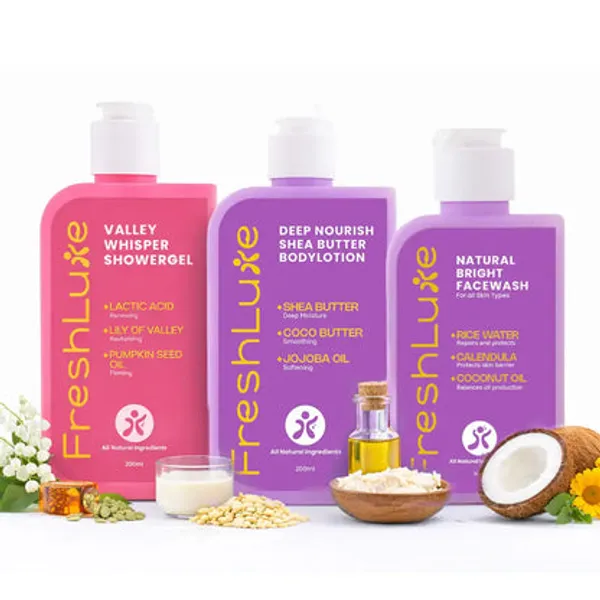 Freshluxe_Floral_Face_Wash_Body_Wash_Shea_Butter_Lotion_Skincare_Combo_Pack_Of_3