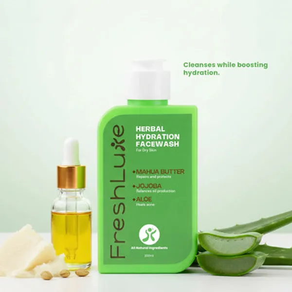 Freshluxe_Herbal_Hydration_Aloe_Vera_Neem_Face_Wash