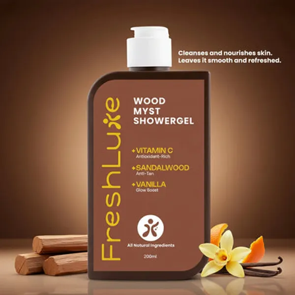 Freshluxe_Wood_Myst_Vitamin_C_Sandalwood_Brightening_Shower_Gel