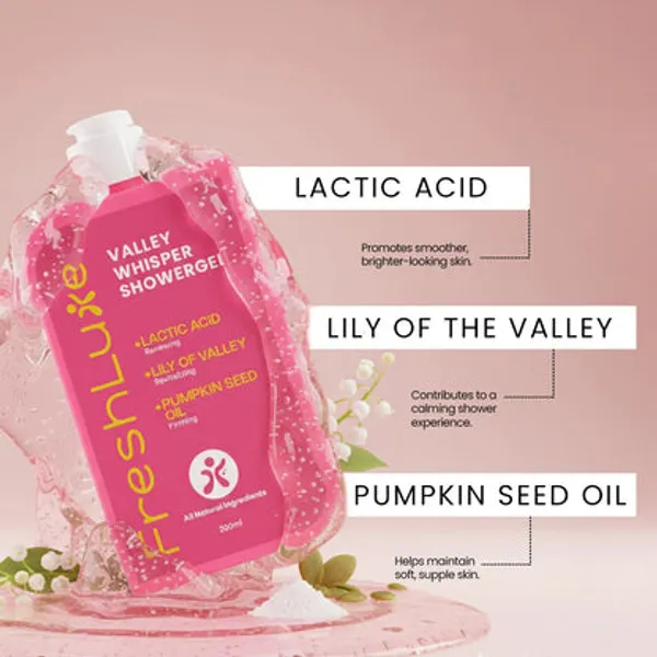Freshluxe_Valley_Whisper_Lactic_Acid_Lily_Brightening_Shower_Gel