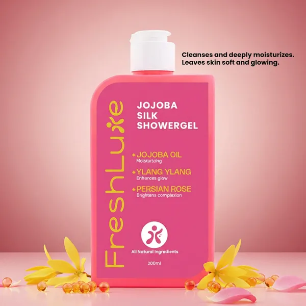Freshluxe_Jojoba_Silk_Kokum_Butter_Chamomile_Shower_Gel