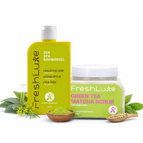 Freshluxe_Tea_Tree_Eucalyptus_Green_Tea_Scrub_&_Body_Wash_Combo_Pack_Of_2