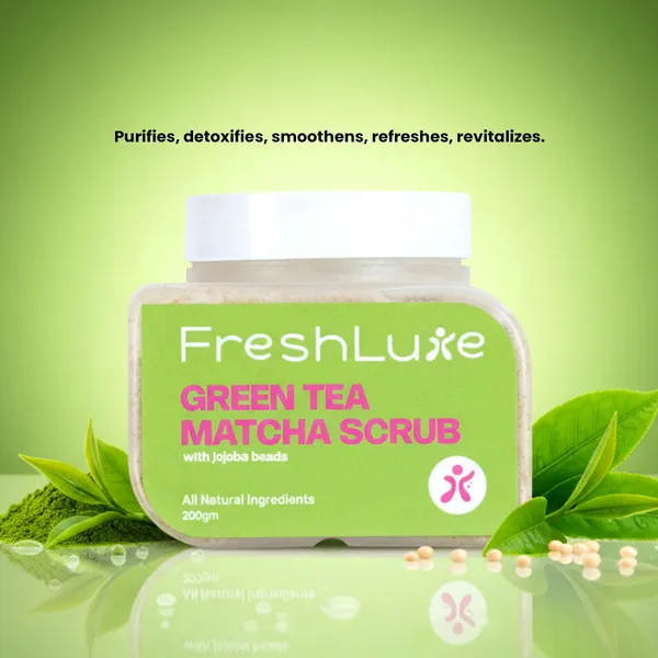 Freshluxe_Green_Tea_Matcha_Jojoba_Beads_Exfoliating_Scrub