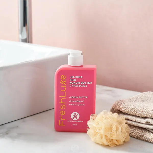 Freshluxe_Jojoba_Silk_Kokum_Butter_Chamomile_Shower_Gel