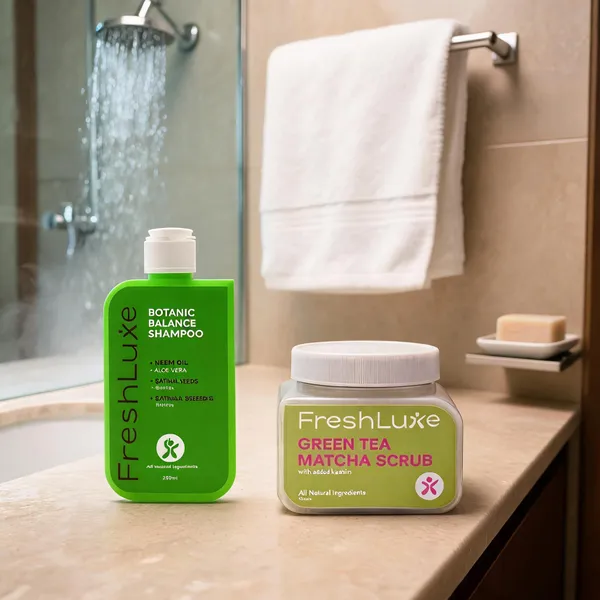 Freshluxe_Green_Tea_Neem_Oil_Shampoo_&_Scrub_Skincare_Combo_Pack_Of_2