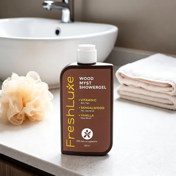 Freshluxe_Wood_Myst_Vitamin_C_Sandalwood_Brightening_Shower_Gel