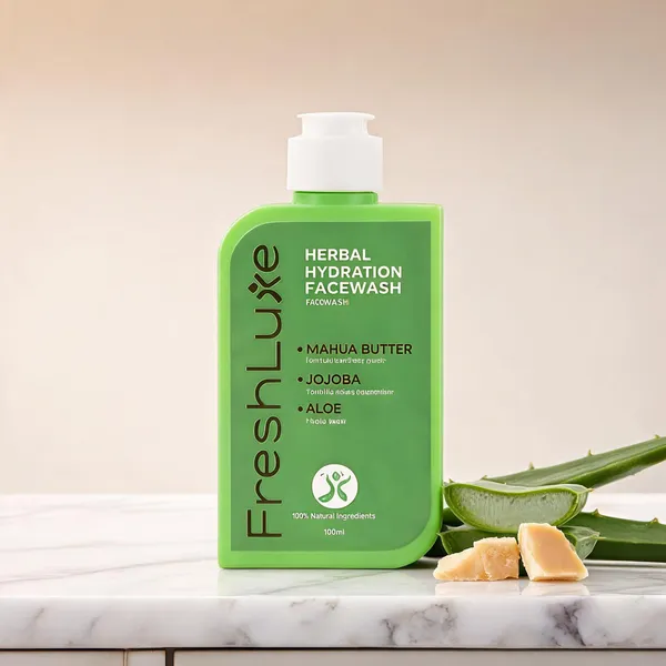 Freshluxe_Herbal_Hydration_Aloe_Vera_Neem_Face_Wash