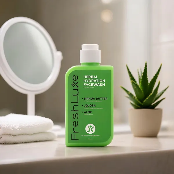 Freshluxe_Herbal_Hydration_Aloe_Vera_Neem_Face_Wash
