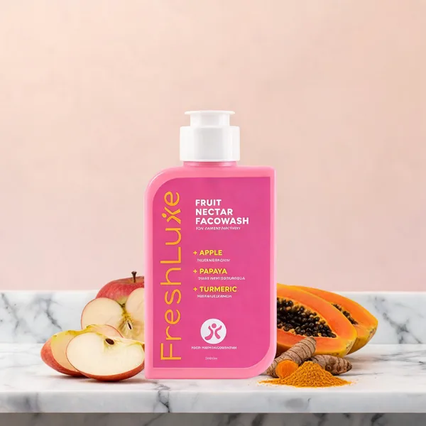 Freshluxe_Fruit_Nectar_Apple_Papaya_Face_Wash_For_Pigmented_Skin