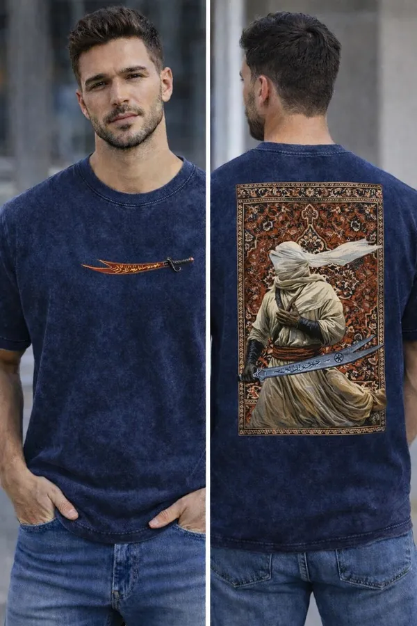 Navy_Blue_Graphic_Regular_Fit_T-Shirt_For_Men