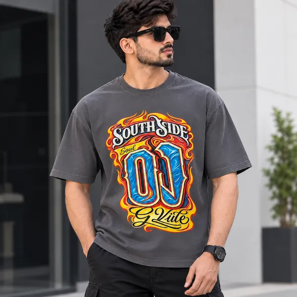 Black_Graphic_Crew_Neck_T-Shirt_For_Men