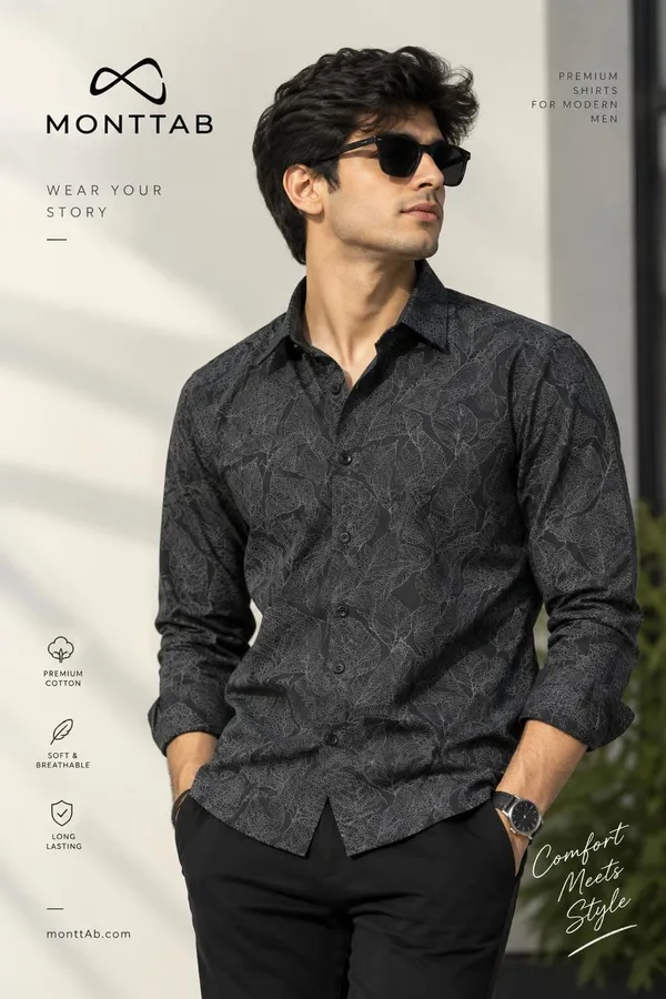 Black_Cotton_Regular_Fit_Botanical_Print_Shirt_For_Men