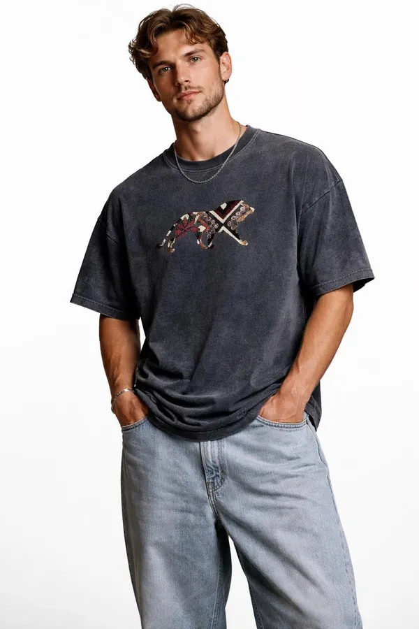 Charcoal_Graphic_Oversized_T-Shirt_For_Men