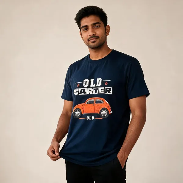 Navy_Graphic_Crew_Neck_T-Shirt_For_Men
