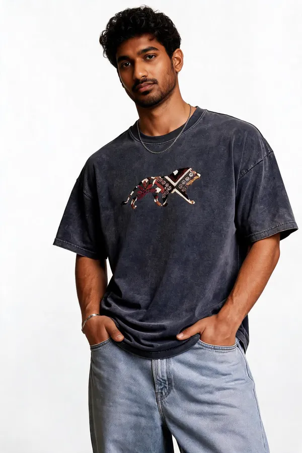 Charcoal_Graphic_Oversized_T-Shirt_For_Men
