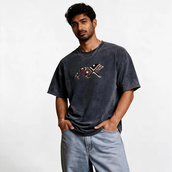 Charcoal_Graphic_Oversized_T-Shirt_For_Men