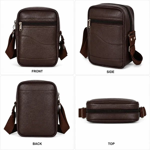 Brown_Faux_Leather_Crossbody_Sling_Messenger_Bag_For_Men