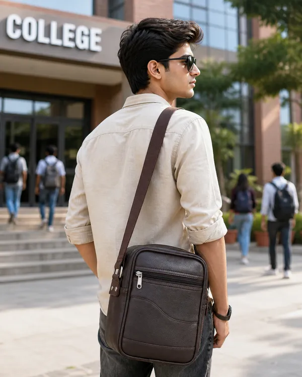 Brown_Faux_Leather_Crossbody_Sling_Messenger_Bag_For_Men