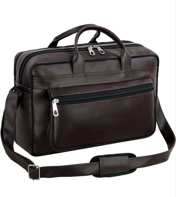 Brown_Faux_Leather_Crossbody_Messenger_Bag_For_Men