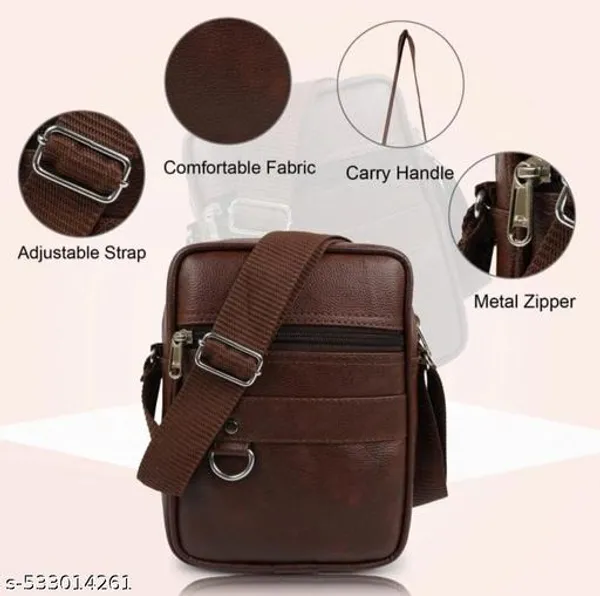 Brown_Faux_Leather_Detachable_Strap_Crossbody_Sling_Bag_For_Men