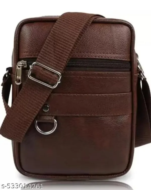 Brown_Faux_Leather_Detachable_Strap_Crossbody_Sling_Bag_For_Men