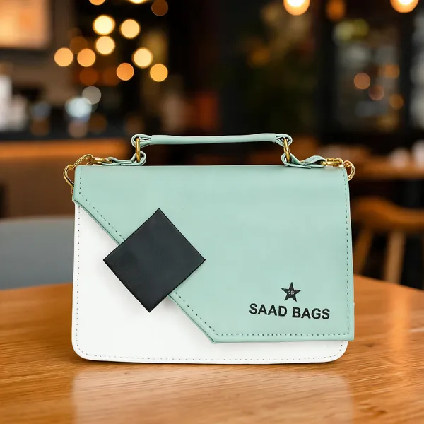 Green_Pu_Sling_Bag_For_Women