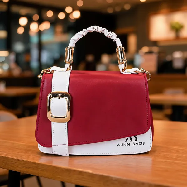 Maroon_Pu_Sling_Bag_For_Women