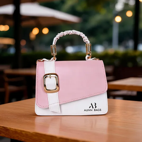 Pink_Pu_Sling_Bag_For_Women