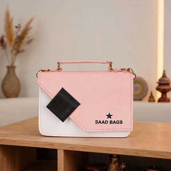 Pink_Pu_Sling_Bag_For_Women