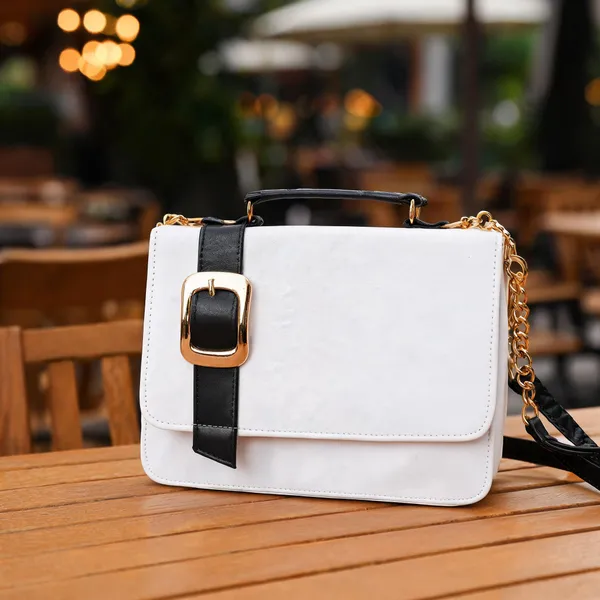White_Pu_Sling_Bag_For_Women